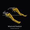 Universal Aluminum Alloy Short Two-Finger Competition Brake & Clutch Lever