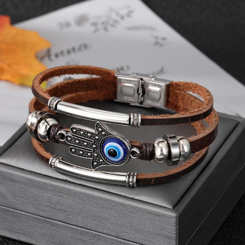 1Pcs Game Cosplay Collection Costume Accessorie The Last Of Us 2 Part 2 Ellie Dina Bracelet Devil'S Eye Blue Beads Bracelets