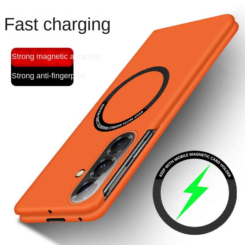 Luxury Ultra Slim Skin Feel Matte Hard PC Phone Case for Samsung Galaxy Z Fold 8 7 6 5 4 for Magsafe Shockproof Protection Cover