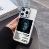 The Weeknd Minimalist Poster Phone Case For iPhone 17 Air 16 E 15 14 13 12 11 Pro Max Plus SE 2020 2022 Transparent Soft Cover