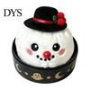 Steamed Bun Squeeze Toy Christmas Plush Dumpling Stress Relief Toy, Santa Claus Snowman Reindeer Toys Relaxation Sensory with Steamer Boredom