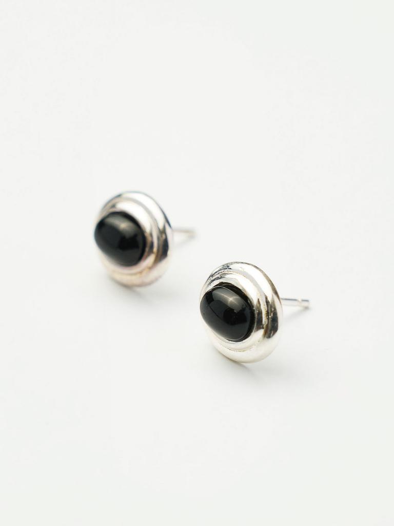 Tout Onyx Earring 925 Silver