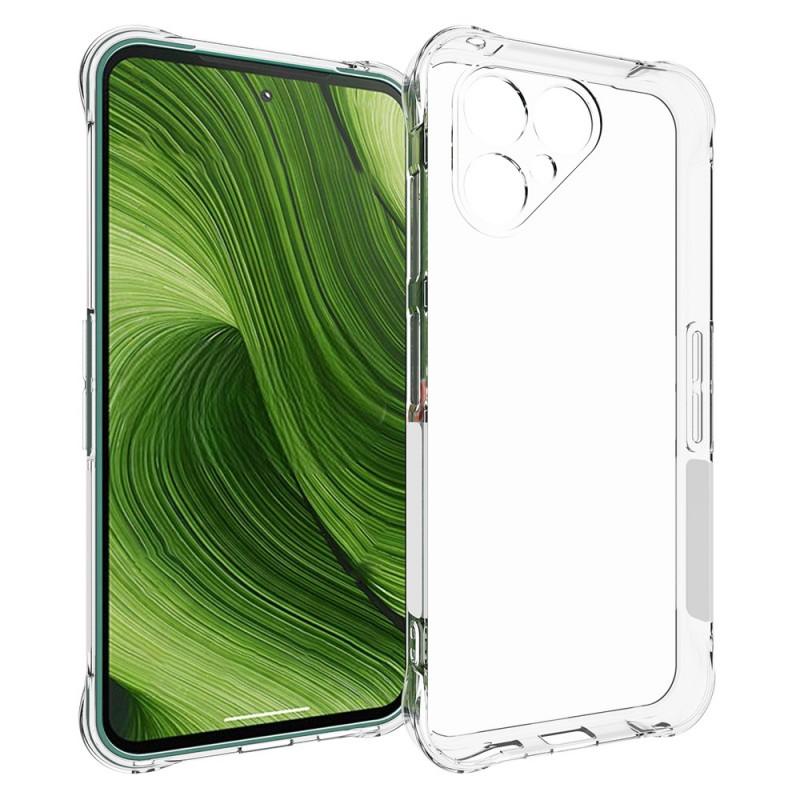 

For Fairphone 6 Clear TPU Case WANLONFENG TM Series 2.0mm Phone Back Cover Transparent