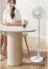 Compact Foldable Office Desk Fan: Rechargeable, Oscillating, Strong Wind, Long Battery Life, Portable for Student Dorms