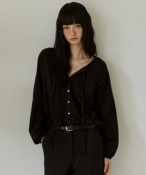 SHOP,ARA Bean Volume Blouse_Black