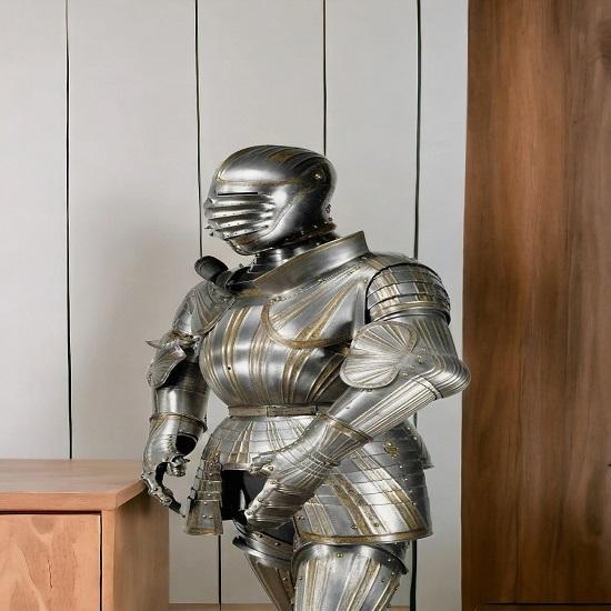 Medieval Wearable Suit Of Armor Combat Full Body Armor Halloween  Knight Wearable Suit Of Gift Valentine's Day
