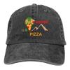 Hiking And Pizza Baseball Cap Unisex Hats Women Visor Protection Snapback  Caps