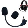 Replacement Game Mic 3.5mm Microphone for Kingston HyperX Cloud 2 II X Core Pro Silver Cloudx Gaming Headsets Headphones