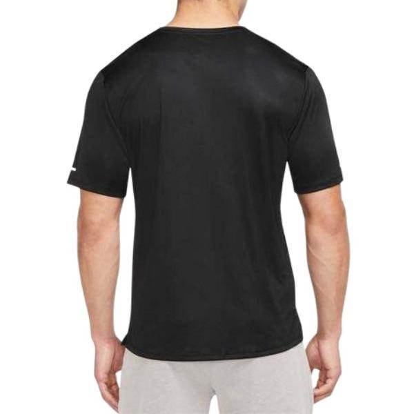 Nike Dri Fit T Shirts Men's Black Crew Neck Moderate Straight Fit