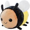 Super Soft Bee Plush Doll Cute Bee Plush Pillow Cushion Halloween Birthday Gift for Boys Girls 30cm