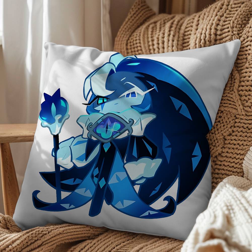 CRK newest game Cookie Run Kingdom Pillow Case Office Cushions Suitable For Sofa Car Bedroom Decorative Cushion Cover