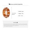 Europe American Style Acrylic Bangle Resin Exaggerated Bracelet Creative Elastic Bracelet  Women