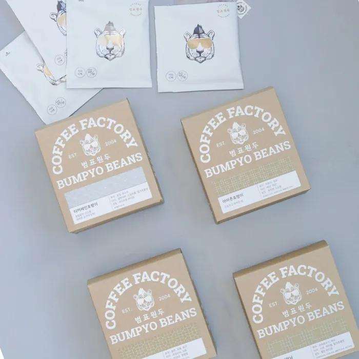 Monthly Coffee Tea Bags 4 Types (30 Pieces)