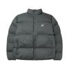 Logo Print Stand Collar Zip Long Sleeve Jacket Men Jackets Gray FB7369-068