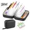 Vitamin Organizer Travel Pill with 14PCS Clear Zipper Bags Inside Medicine Case Customizable Waterproof Portable Storage Holder for Daily Supplements