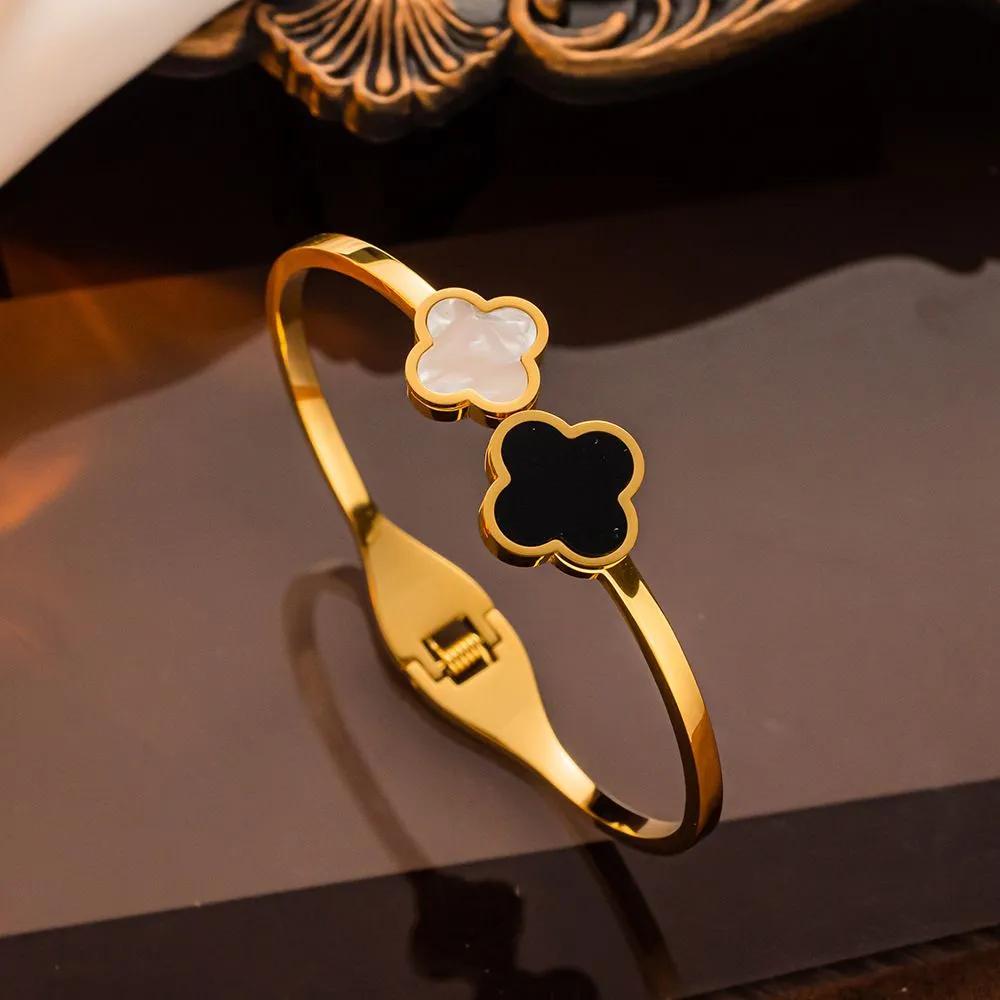 Bracelet Fashion Light Luxury High-end Four-leaf Clover Bracelet Women's Valentine's Day Gift