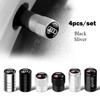 Car Wheel Tire Valve Stem Caps Rim Accessories For Sline Quattro A4 B7 B8 B9 A3 8P 8V 8L A5 A6 C6 C5 C7 A1 A7 TT Q2L Q3 Q7