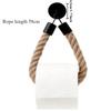 Retro Hemp RopeToilet Roll Paper Holders Punchless Wall Mounted Rack Washroom Decor Tissue Holder Bathroom Storage Accessories