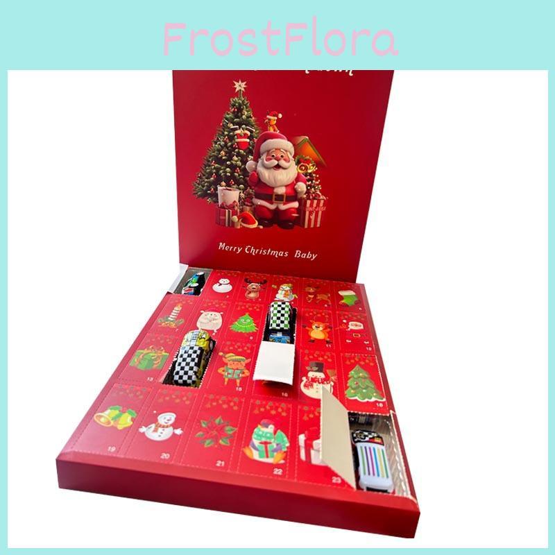 Christmas Countdown Calendar Surprise Racing Blind Box Children Toys For Sensory And Cognitive Development