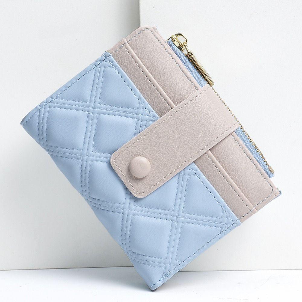 Multiple Card Slot Cute Purses Zipper Card Holder Lovely Folding Coin Purse  Women