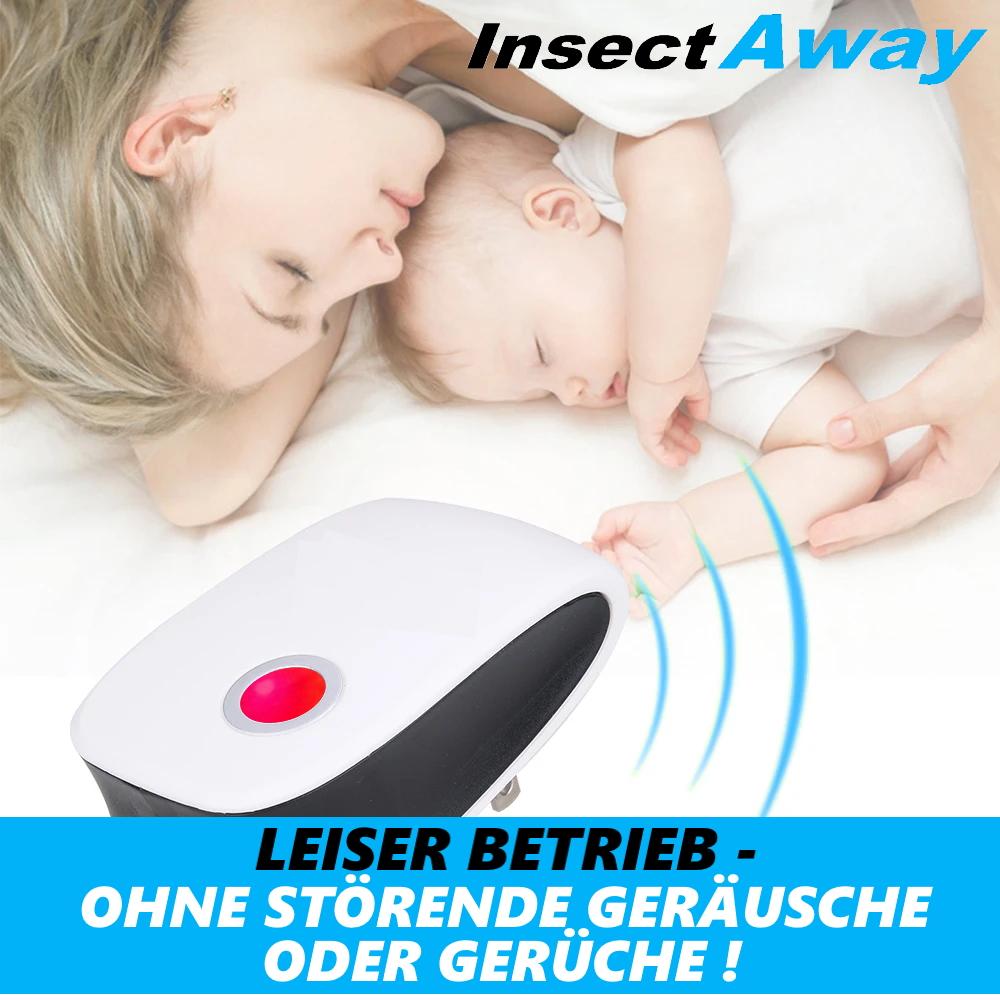InsectAway Ultrasonic Anti Mice Spider Mosquito Plug Insect Repeller [2x]