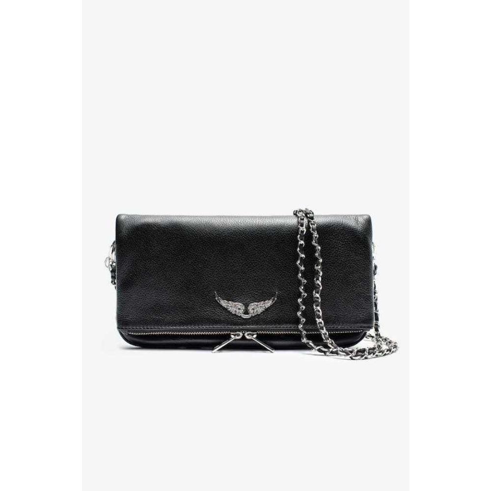 French Classic Women's ZV Bag Fashion Design Casual Crossbody Bag Diamond Wings Envelope Chain Shoulder Bag