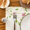 Tulip Buffalo Plaid Truck Spring Summer Placemats 30x45CM Seasonal Spring Decoration for Dining Table Mat Kitchen