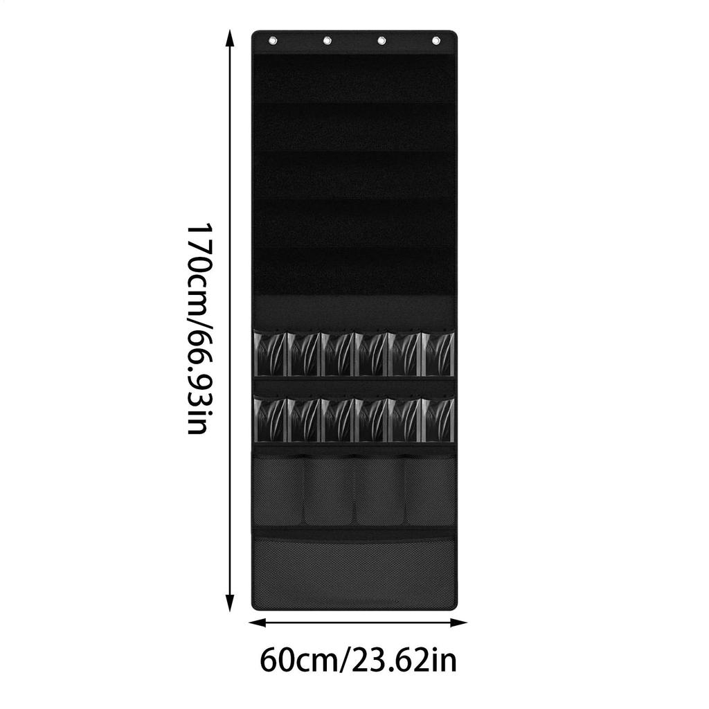 Over the Door Organizer Over Door Toys Box Multilayered Storage Organizer with Hook for Darts Goggles Book Dolls Classroom Kids