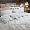 FUANNA Lafite 90% White Duck Down Winter Comforter