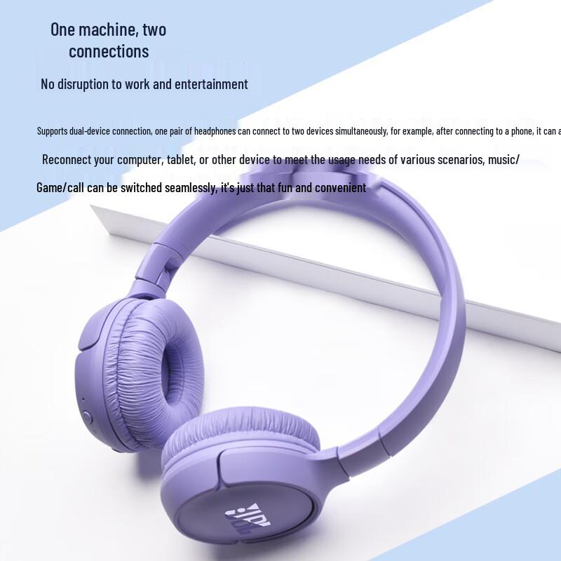 JBL TUNE520BT Over-Ear Bluetooth Headphones