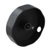 Modern Bathroom Renovation 74mm Bathtub Control Knob Bathroom Accessory Set Black Knob User-friendly Operation
