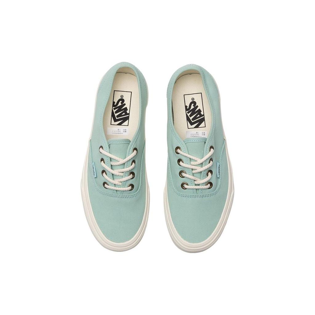 Vans Authentic Trendy Lightweight Low Top Skateboard Shoes Unisex Green VN0A5KRDAVI