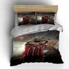 Footballer, red jersey, gesture. Bedding sets Duvet cover sets Duvet covers Pillowcases(1 * Duvet Cover 2 * Pillowcases without duvet insert)