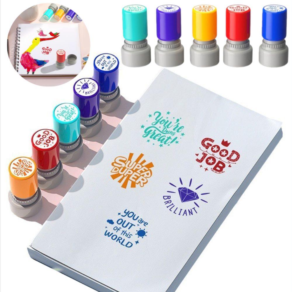 Automatic Inking Educational Behavior Stamp Encouragement Classroom Teacher Stamp  For Homework