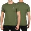Aeronautica Militare Khaki T-Shirt Men' Crew-Neck Scoti005J508-07001