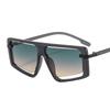 2024 Colorful Candy Steampunk Oversized Luxury Sunglasses Women Custom Fashion Square Frame Sunglasses Unisex