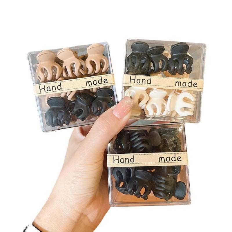 Matte Mini Claw Clips:Perfect for High Ponytails, Side Bangs,and Securing Hair At the Back of the Head-Stylish Hair Accessories