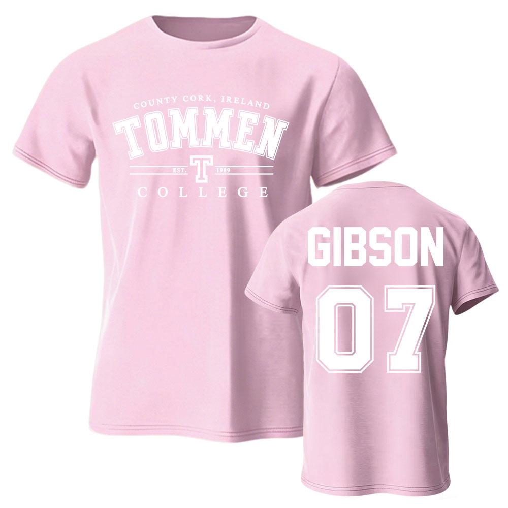 Boys of Tommen T-shirt Biggs 10 GIBSON07 FEELY12 Tees Unisex Streetwear Summer Cotton Short Sleeve Female Tshirts Print Clothing