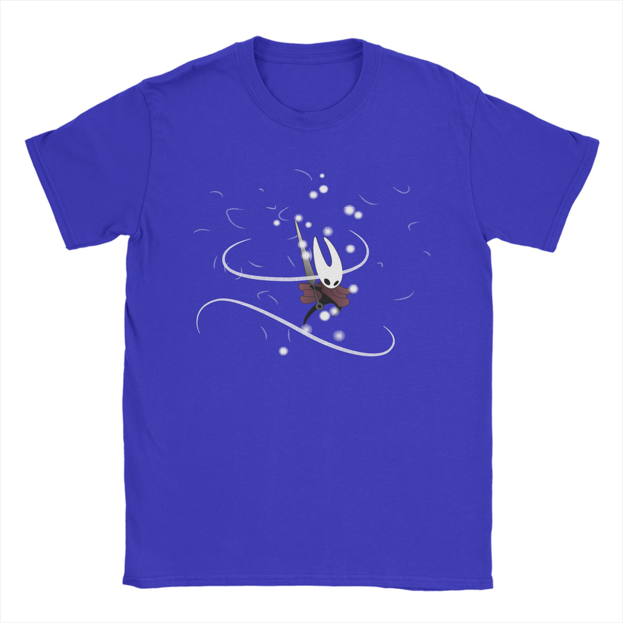 

Чоловічі футболки Hollow Knight Silksong Повсякденні Чиста бавовна Футболка З коротким рукавом Футболки З круглим вирізом Топи Оригінальні XL