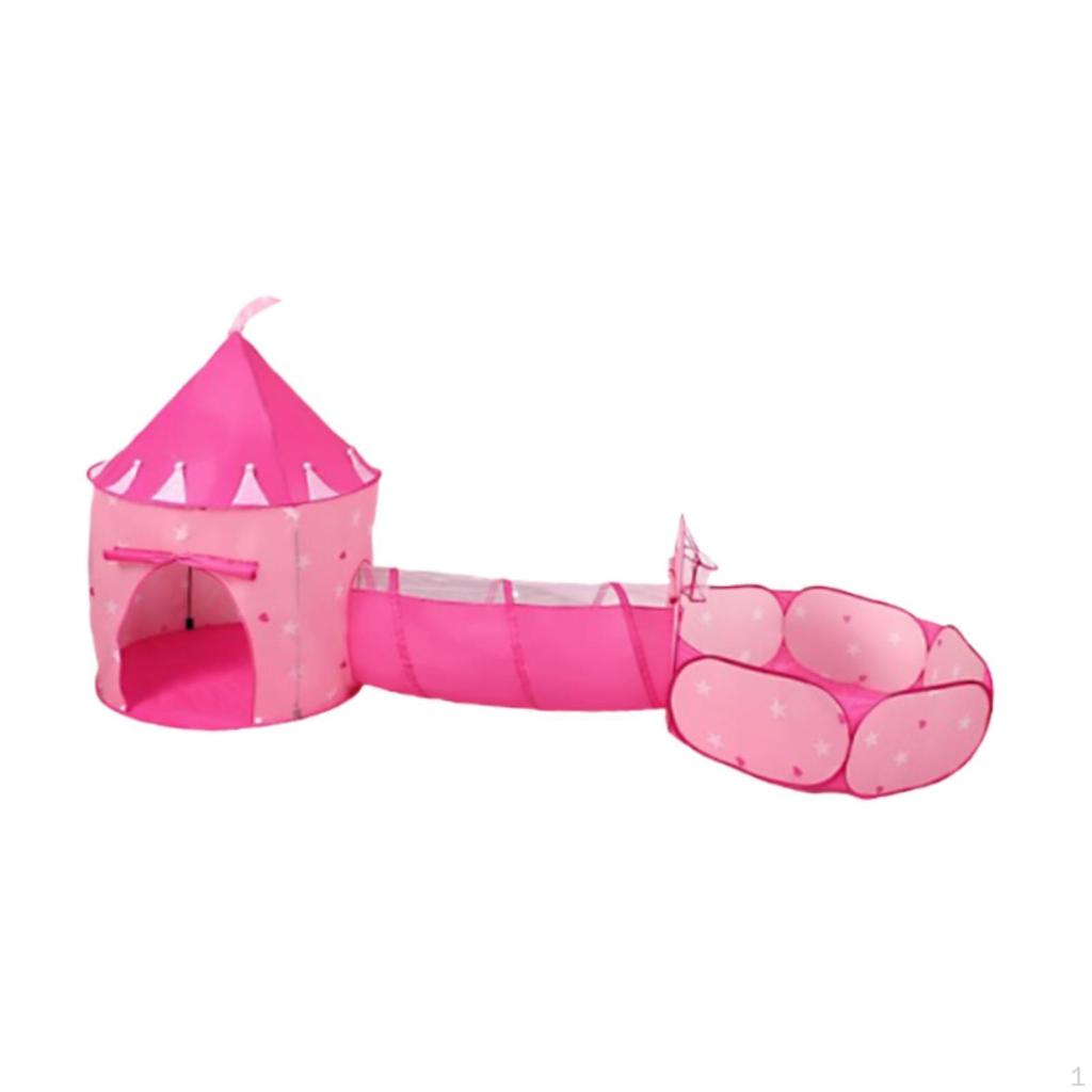 Kids Play Tent Toy Children Indoor Outdoor Playhouse Birthday Gifts Game Party Crawl Tunnel