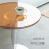 Tavolino Acrilico Trasparente Nordico Creativo Cristallo Acrilico Caffè per Arredamento Soggiorno Piccolo per Comodino