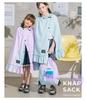 [Arisana] Girls' Pool Bag, Knapsack, Kids' Stylish Beach Bag, Pool Bag, Swim Bag, Swimming Bag for Elementary School Girls (Lower Grades), Mint, Free