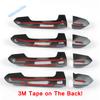 Carbon Fiber Outside Car Door Pull Doorknob Handle Bowl Cover Trim Fit For Cadillac CT5 CT5-V  - 2024 Exterior Accessories