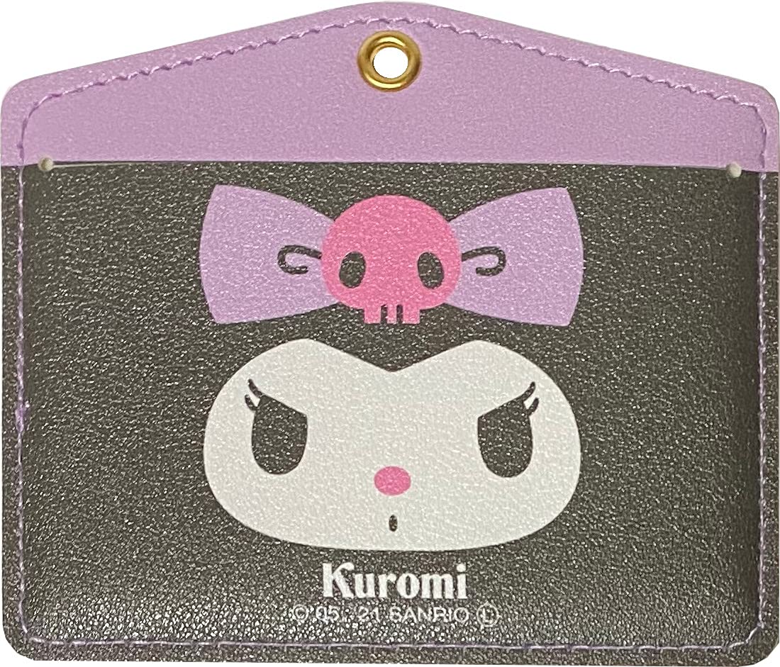 

Sanrio Имя IC Карты Пропуска Чехол Держатель Мультфильм (Лицо) (Куроми),
