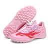 Primary and secondary school students football shoes classmate rotating button children's sports shoes boys and girls tf broken nails football trainin