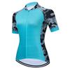 Women's Cycling Jersey Short Sleeved Bike Shirts Mountain Jerseys Comfortable Quick Dry Wear Tops