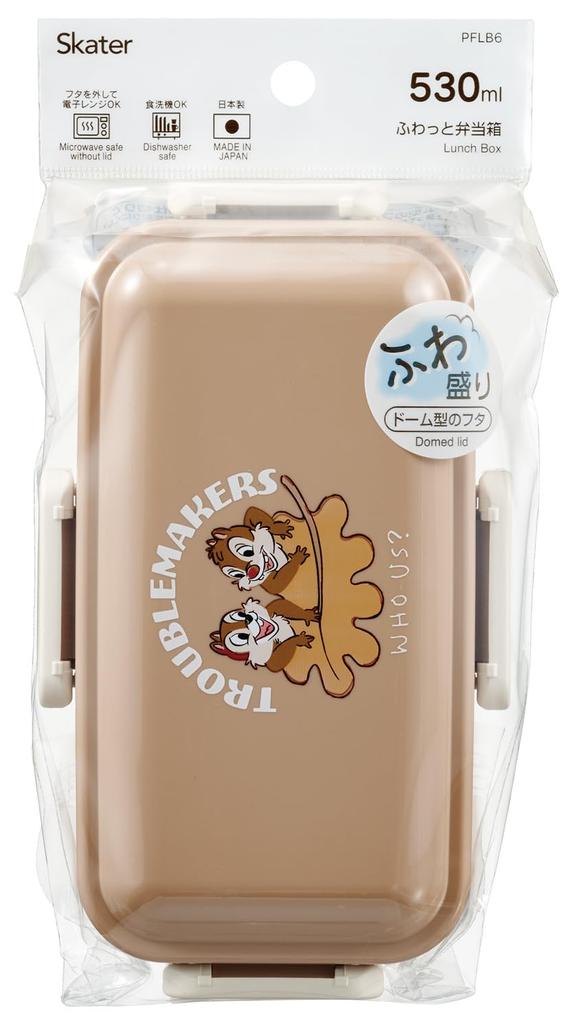 Skater Soft Lunch Made in Disney Chip Dale Autumn Box, 530ml, Japan, & PFLB6-A