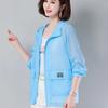 Veste d'été à capuche pour femme, vêtements de Protection solaire, coupe-vent décontracté, manteaux fins, amples, vêtements d'extérieur légers