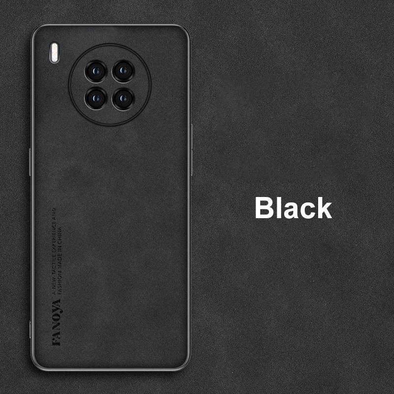Luxus Leder Fall Für Huawei Nova 8i 8 ich 9 SE 10 Pro Zurück Abdeckung Silikon Schutz Telefon Fall Für honor 50 Lite 50 Pro Coque