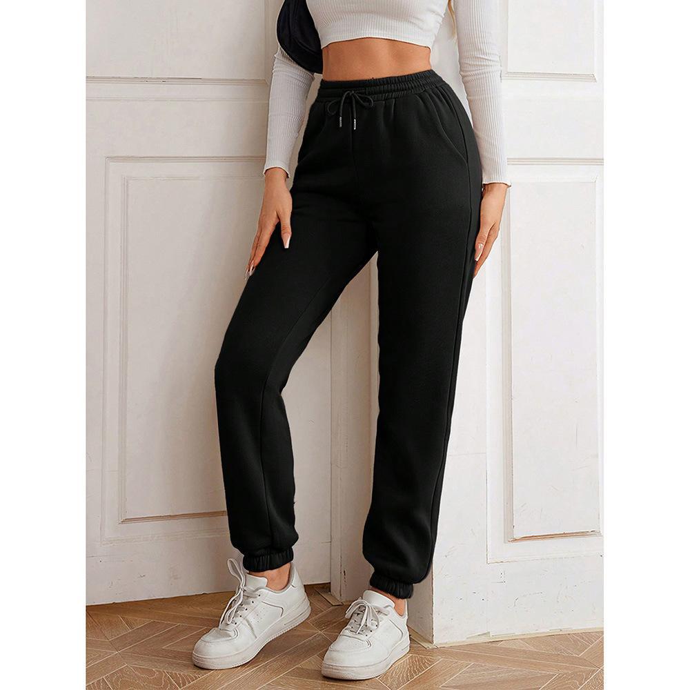 Loose Leg Tied Casual Women's Sweatpants